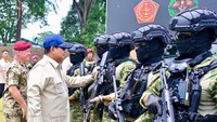 Prabowo dan Raja Abdullah II Saksikan Demontrasi Drone TNI-Tentara Yordania