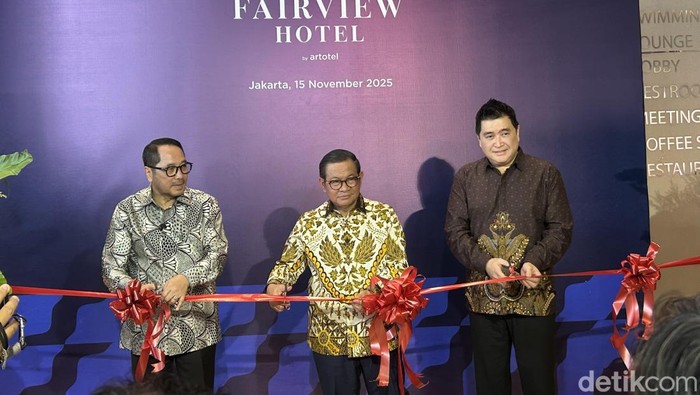 Gubernur DKI Jakarta Pramono Anung Artotel Group meresmikan hotel terbaru di Jakarta yakni Fairview Hotel by Artotel pada hari Sabtu, 15 November 2025