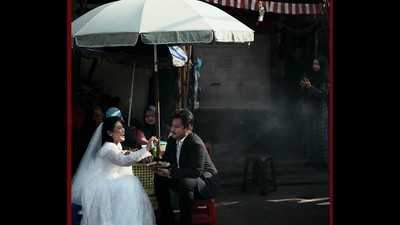 8 Foto Prewedding Boiyen Pesek Sebelum Menikah, Suami Bergelar Doktor