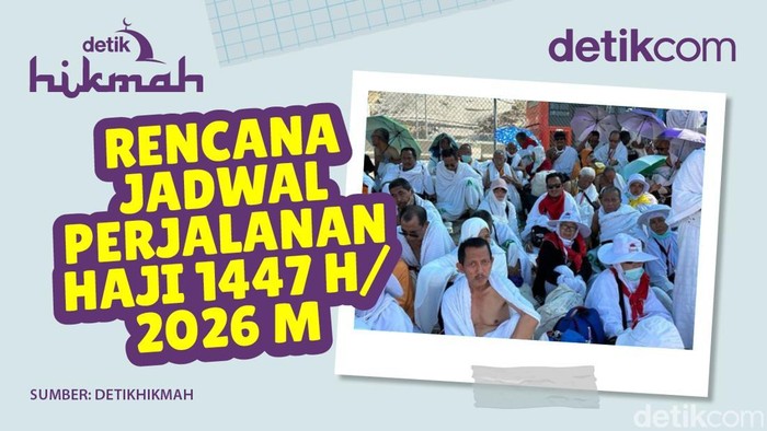 Rencana Jadwal Perjalanan Haji 1447 H/2026 M