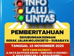 Pertama Kali, Gerak Jalan Mojokerto-Surabaya Bakal Lewat Driyorejo Gresik