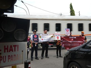 Kasus Kecelakaan KA di Perlintasan Sebidang Daop 8 Turun Sepanjang 2025