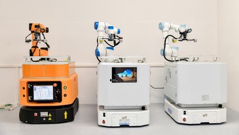 Laboratorium ini juga dilengkapi dengan robot yang canggih dan otomatis untuk mendukung pengujian. Foto: Oppo