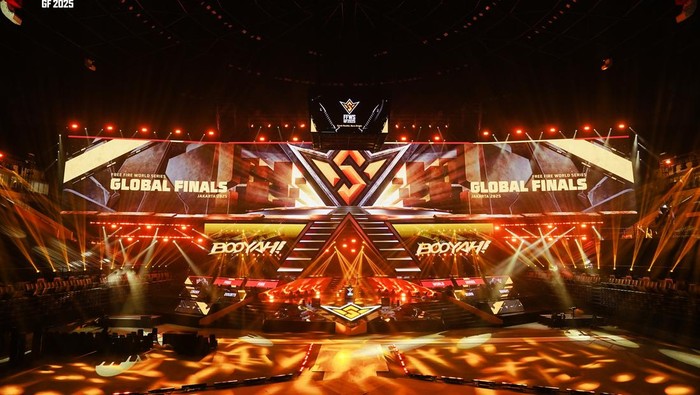 Grand final kejuaraan dunia Free Fire World Series (FFWS) Global Finals 2025 diselenggarakan hari ini, Sabtu, 15 November 2025. Yuk intip panggung megahnya berikut.