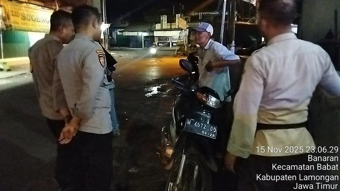 Anggota Polsek Babat datangi kakek yang terlantar
