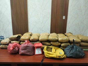 Bareskrim Gagalkan Penyelundupan Narkoba Jaringan Sumut, 47 Kg Ganja Disita