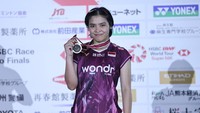 Japan Masters 2025: Ucapan Syukur Gregoria usai Jadi Runner-up