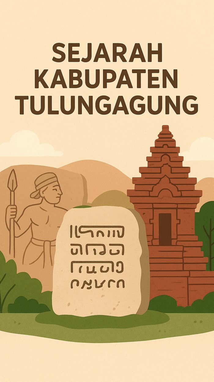 ILUSTRASI SEJARAH KABUPATEN TULUNGAGUNG.