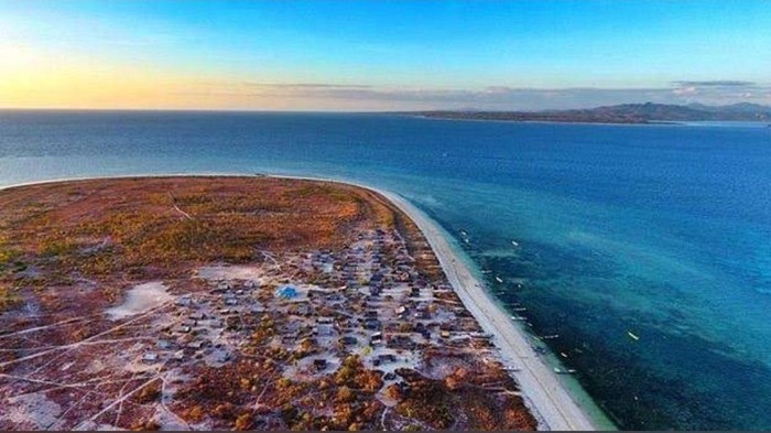 Keindahan Pulau Kera di Kabupaten Kupang, NTT. (Tangkap Layar Google Maps/Bido/2019)