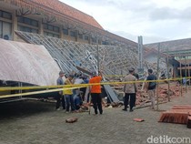 Temuan Polisi Terkait Insiden Ambruknya Gazebo Unsil Tasikmalaya