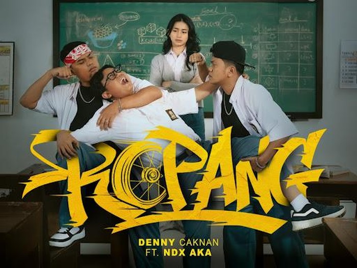 POSTER LAGU ROPANG DENNY CAKNAN FEAT NDX AKA.