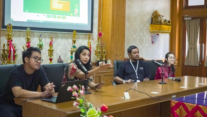 Rapat koordinasi terkait HUT ke-16 Kota Mangupura di Puspem Badung. (Foto: Dok. Pemkab Badung)