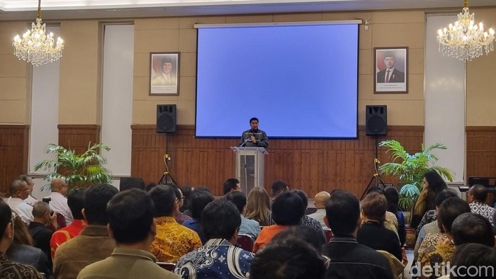 Rapat terkait Natal nasional di kawasan Salemba, Jakarta Pusat