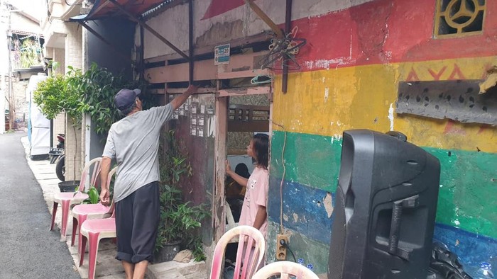 Rumah Kumuh di Menteng