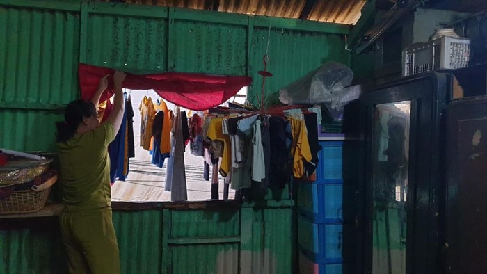 Rumah Kumuh di Menteng