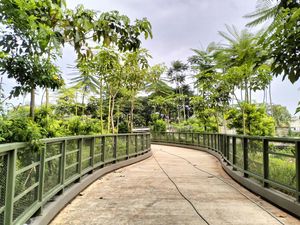 Potret Serbaraja Toll Park, Hidden Gem Hijau buat Jogging di BSD
