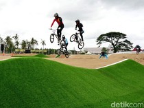 Melihat Sirkuit BMX Muncar Banyuwangi Berstandar Olimpiade di Asia Tenggara
