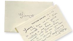 Penampakan Surat Langka Taylor Swift untuk Liam Payne
