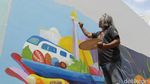 TIM Disulap Jadi Lautan Warna, 20 Seniman Ramaikan Jakarta Mural Festival 2025