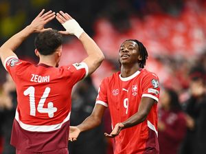 Hajar Swedia 4-1, Swiss di Ambang Lolos ke Piala Dunia 2026
