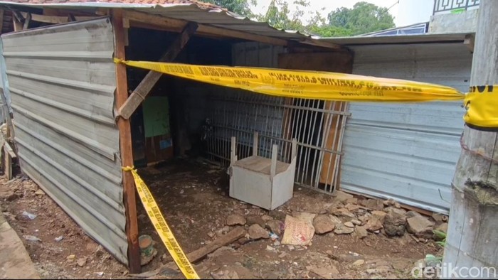 TKP pembunuhan di Cipacing, Sumedang.