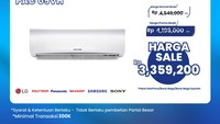 AC Split 1 PK Polytron di Transmart Full Day Sale Harganya Miring!