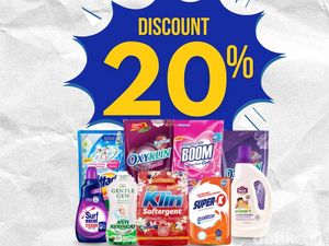 Cuma di Transmart Full Day Sale, Deterjen Cair Banting Harga!