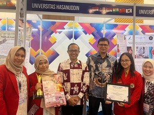 Mahasiswa Unhas Juara 1 Inovasi Riset Pengobatan Kanker Payudara di BPOM