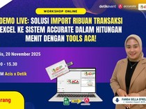 Praktis! Belajar Cara Cepat Impor Transaksi Excel ke Accurate di Workshop Online
