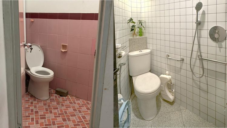 Before-After Kamar Mandi Nggak Ngotak yang Disulap Jadi Estetik
