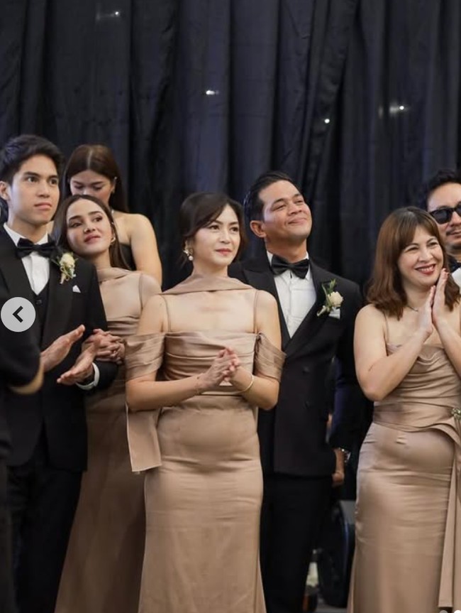 Potret Artis Jadi Bridesmaid-Groomsman Nikahan Boiyen, Ada El & Syifa Hadju