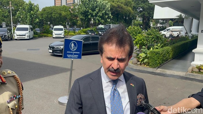 Duta Besar Pakistan untuk Indonesia, Zahid Hafeez (Eva Savitri/detikcom)