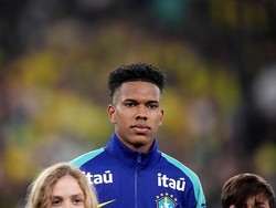 Estevao kembali bersinar bersama Timnas Brasil. (Foto: John Walton/PA Images via Getty Images)