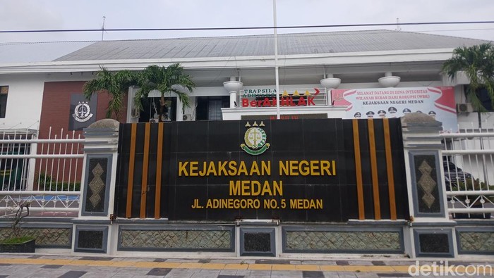 Gedung Kejaksaan Negeri Medan. (Foto: Juita Sinuhaji)