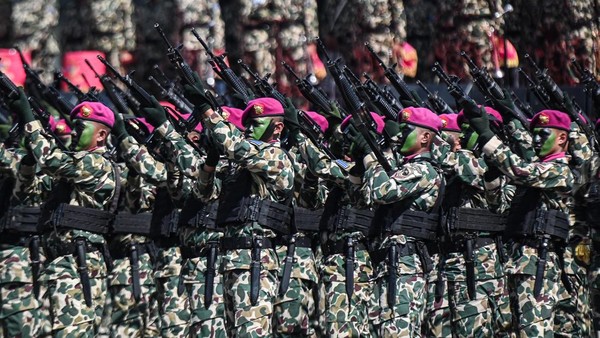 HUT ke-80 Korps Marinir TNI AL Berlangsung Meriah di Bumi Marinir Cilandak