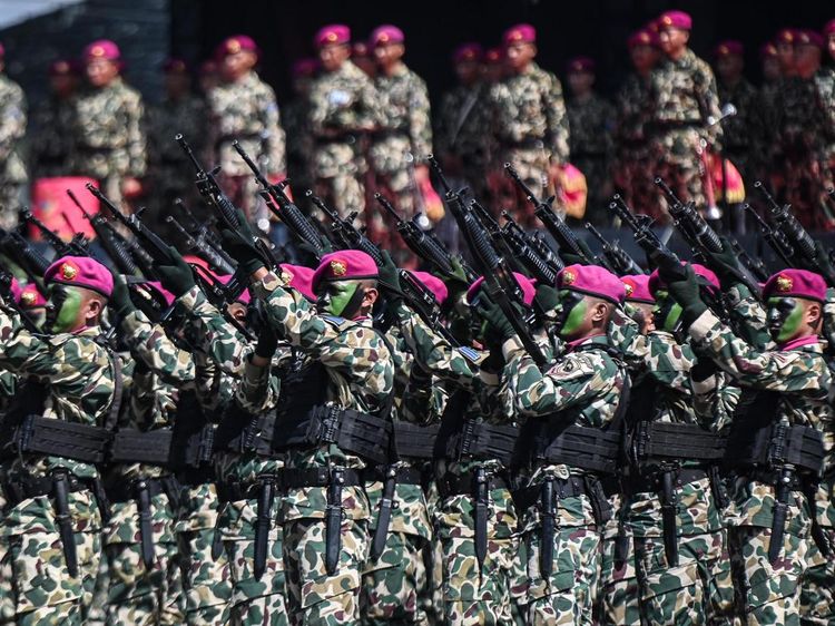 HUT ke-80 Korps Marinir TNI AL Berlangsung Meriah di Bumi Marinir Cilandak