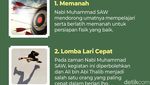 6 Hiburan Favorit Rasulullah SAW yang Bisa Diikuti