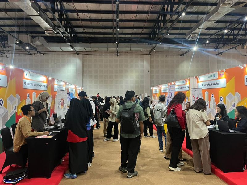 Jakarta JobFest Diserbu Warga, Begini Cerita Para Pencari Kerja