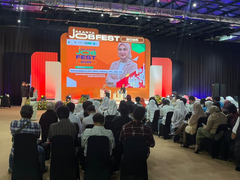 Jakarta JobFest Diserbu Warga, Begini Cerita Para Pencari Kerja