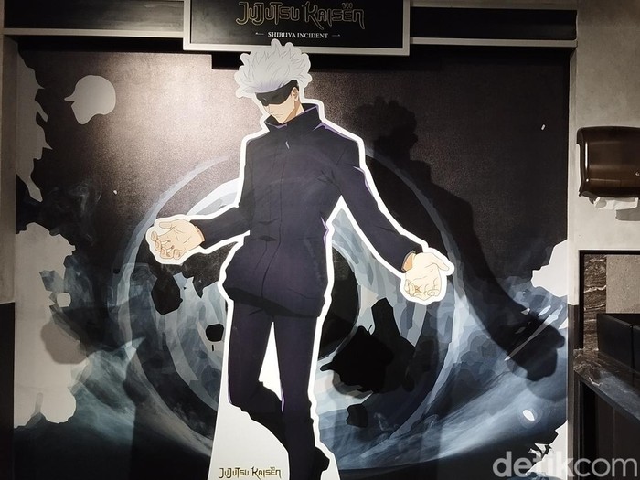 Jujutsu Kaisen Cafe di Lippo Mall Puri, Jakarta Barat.