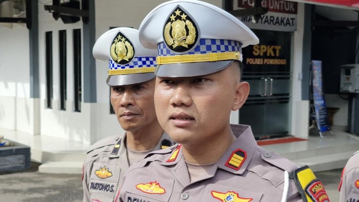 Kasatlantas Polres Ponorogo AKP Dewo.