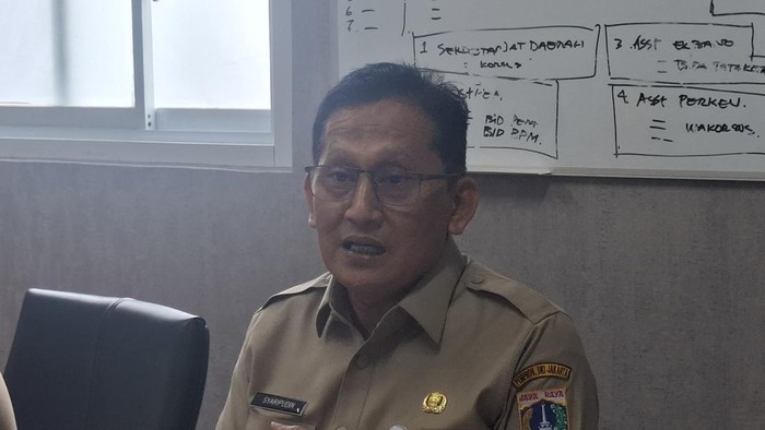 Kepala Dinas Tenaga Kerja, Transmigrasi, dan Energi (Disnaker) DKI Jakarta, Syaripudin (Belia/detikcom)