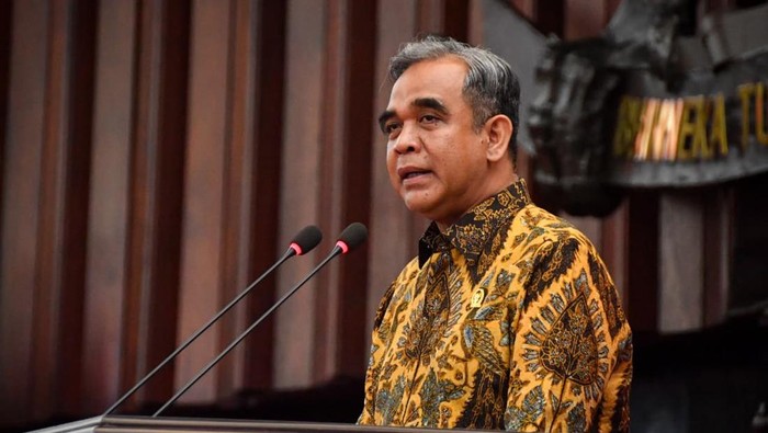 Ketua MPR RI Ahmad Muzani membuka secara resmi Grand Final Lomba Cerdas Cermat (LCC) Empat Pilar MPR RI Tahun 2025 di Ruang Rapat Paripurna, Gedung Nusantara, Kompleks Parlemen, Senayan, Jakarta, Senin (17/11).