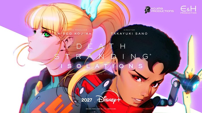 Kojima Productions akan menghadirkan anime Death Standing, yang tayang eksklusif di Disney+. Anime yang memiliki judul sementara Death Stranding Isolations ini rencananya tayang pada 2027.