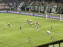 PSS Sleman Tertinggal 0-1 dari Persiku di Babak Pertama