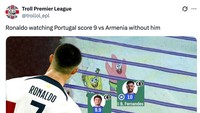 Meme Kocak Portugal Malah Pesta Gol Tanpa Ronaldo