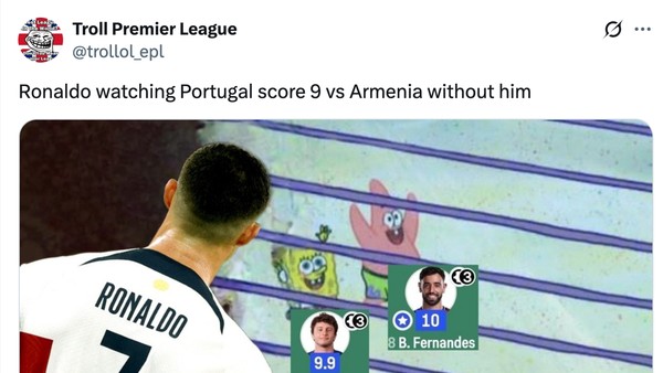 Meme Kocak Portugal Malah Pesta Gol Tanpa Ronaldo