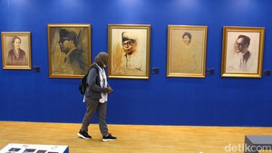 Sejumlah karya ikonik Basoeki Abdullah dipamerkan di ruang publik sebagai bagian dari program “MBALIK” kolaborasi Museum Basoeki Abdullah dan MRT Fatmawati. 