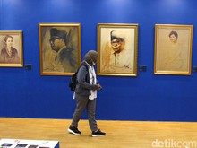 Pameran Basoeki Abdullah Hidupkan Ruang Publik MRT