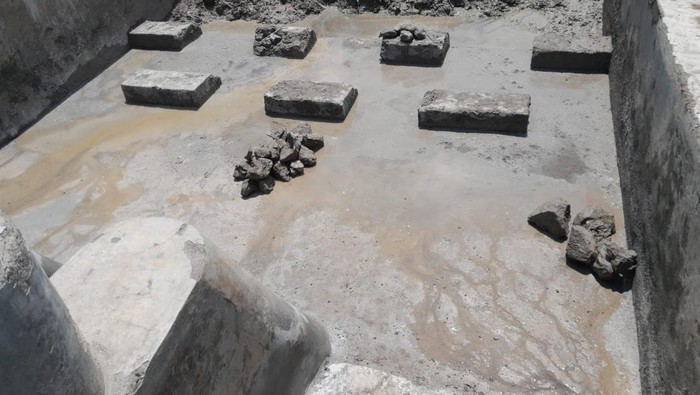 Pintu air di Desa Margamulya, Indramayu